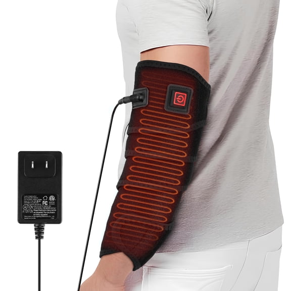 Heating Pad Wrap for Multiple Areas Multi-USE WRAP Heating Pad for Elbow, Wrist and Forearm Body Strip Type Wrap Around Heating Pad, 45 X 3.5in Extra Long Heating Pad for Relief