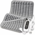 thumbnail image 1 of Heating Pad for Back Pain Relief, 12 x 24 in Electric Heating Pad with 3 Heat Settings, 2-Hour Auto Shut Off, Machine Washable, Ultra Soft Polyester, 1 of 8
