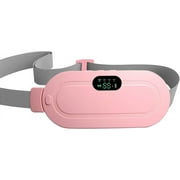 Heating Pad for Menstrual Cramps Relief Portable Cordless Heating Pad for Stomach Back Belly Pink