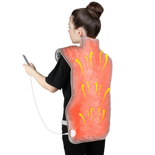 Heating Pad for Neck Shoulder Back, iMounTEK Electric Heating Wrap