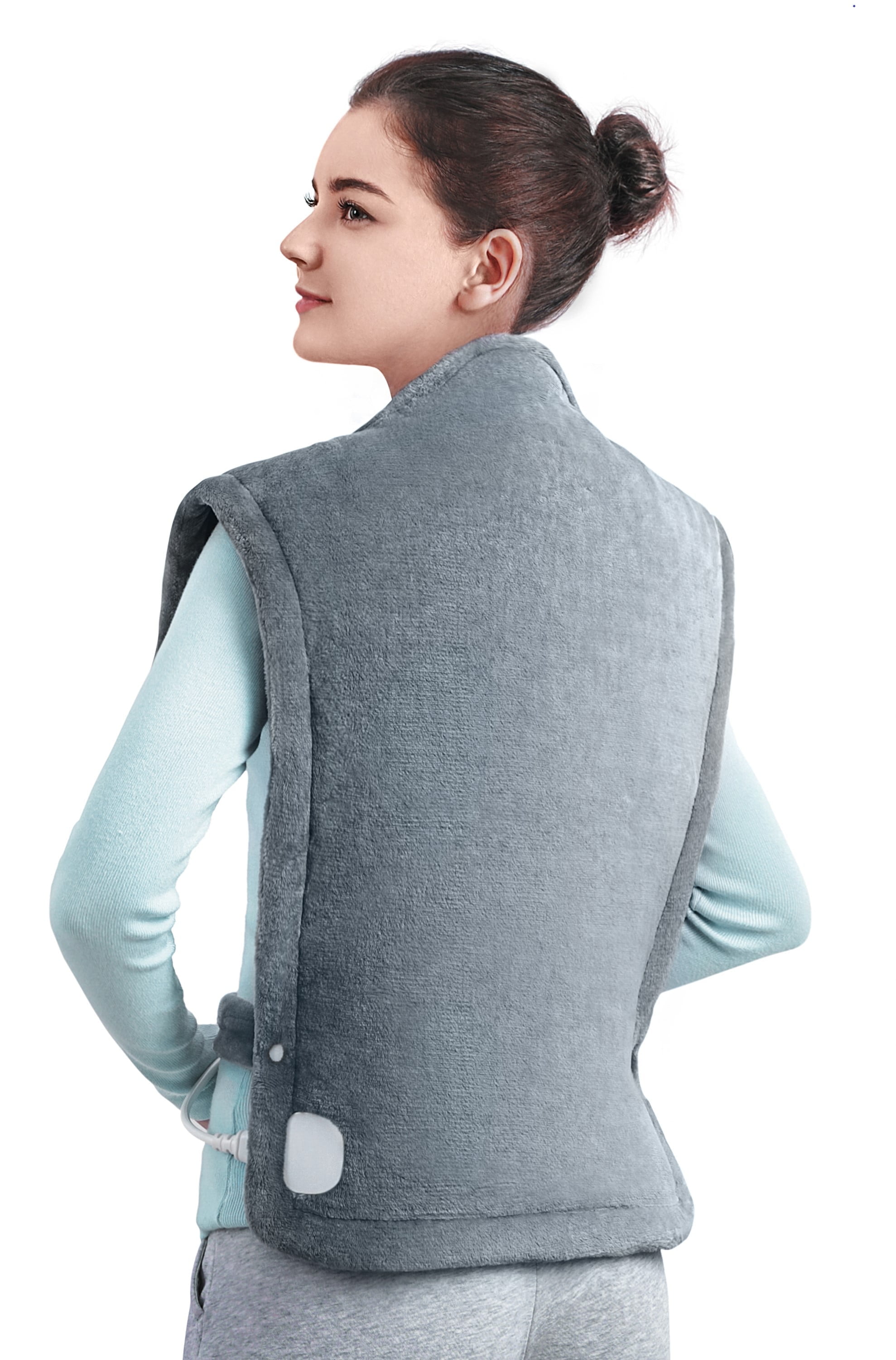 Heating Pad for Neck and Shoulders, Sable XXLarge Heat Wrap Vest for