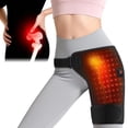 thumbnail image 1 of Heating Pad for Thigh, Hip Heated Wrap, Hip Heating Pad, Thigh Heated Brace with 3 Heating Modes, 105pcs Light Beads, 51.2in Adjustable Strap, 1 of 10