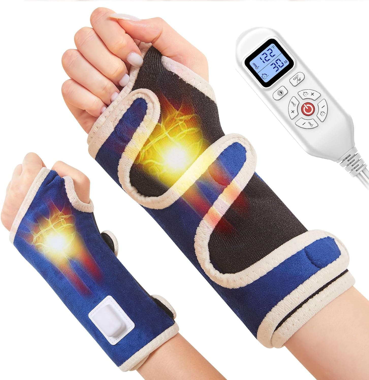 Heating Pad for Wrist Pain Relieve Arthritis, Carpal Tunnel, and