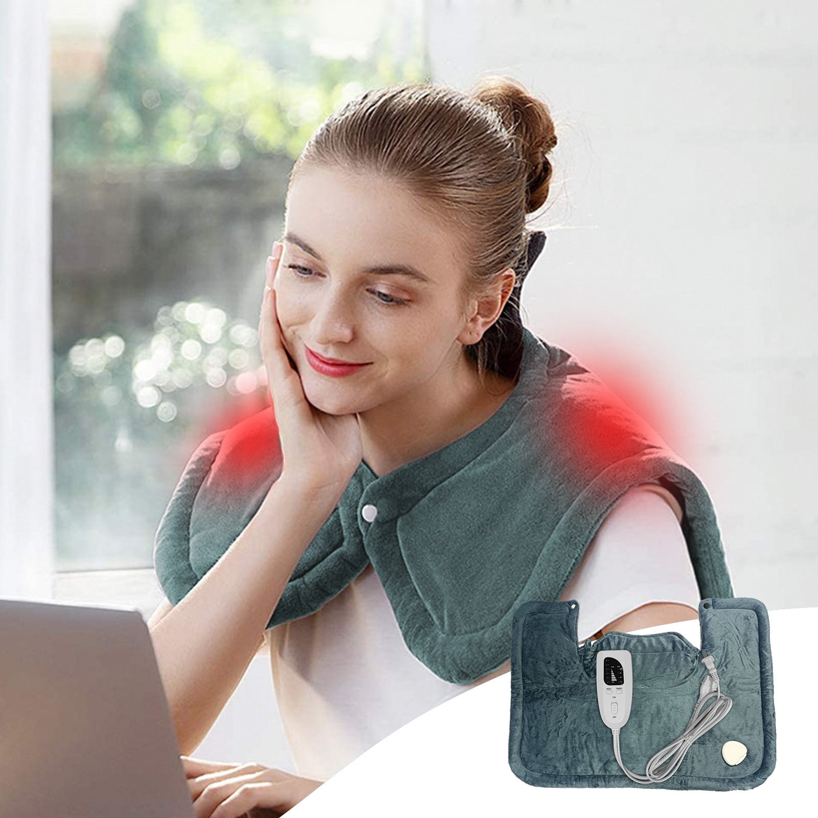 Heating Pads for Neck and Shoulders,Heating Pad with Fast Heating