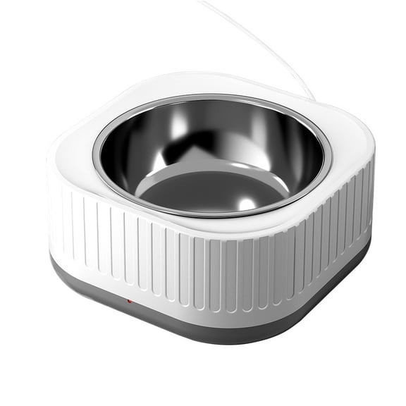 Heating Pet Bowl, Outdoor Pet Thermostatic Hot Water Bowl,Thermostatic Control Pet Winter Heating Bowl,Suitable for Dogs,Cats,Chickens,Ducks,Squirrels,Rabbits,Birds,and Animals.