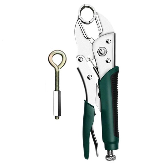 Heating Pipe Wrench Wide 6cm Jaw Spans Reinforced Structural Integrity Tool