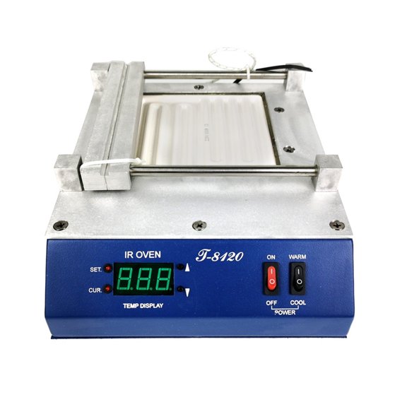 Heating Plamform T-8120 120*120mm SMD Infrared Preheating PID Temperature Controlling Preheating Station ,Three-side cooling hole