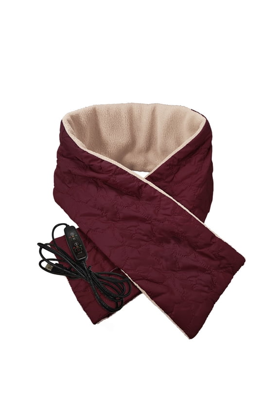 Heating Scarf Massage Chargable Heated Scarf With Neck Heating Pad-Style4