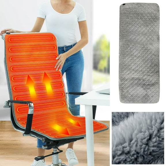Heating Seat Cushion Office Heating Seat Cushion USB Plug-in Heating Seat Cushion Backrest Integrated Heating Seat Cushion