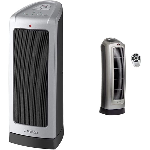 Heating Space Heater, Inch, Silver