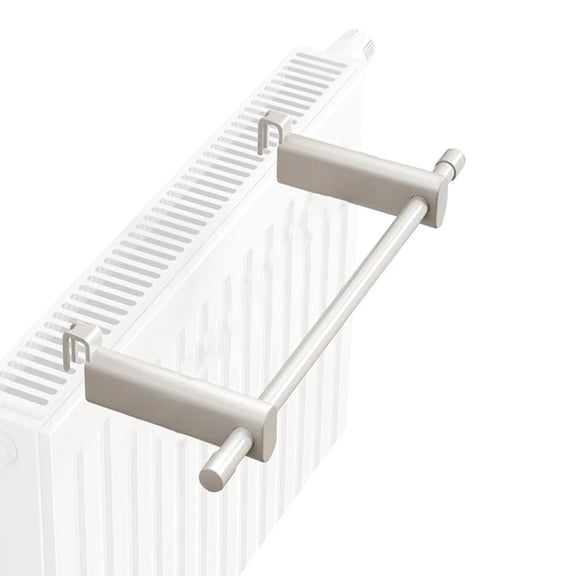 Heating Towel Holder 30Cm Radiator Towel Rail Carbon Steel Heating Towel Rail For Radiator Heating Hanging Towel Warmer White