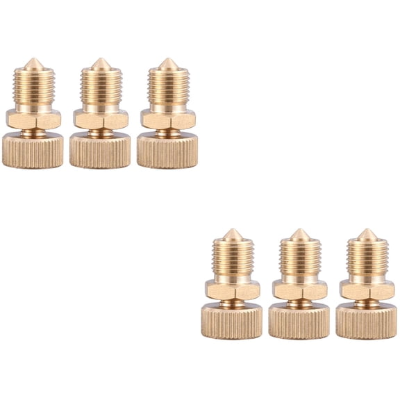 Heating Vent Water Case Pressure Release Valve Bleeder High Pump Accessory 6 Pcs
