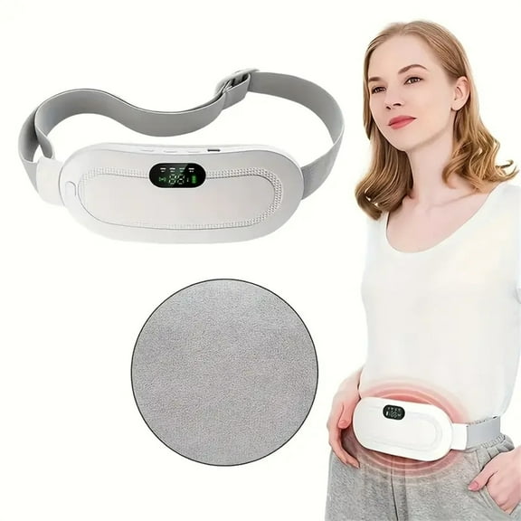 Heating and massage belt for warming the uterus, USB rechargeable abdominal heating and massage, suitable for women during menst
