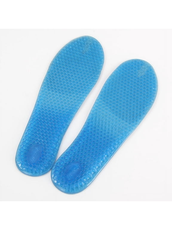 1 Pair Of Women Men Orthopedic Gel Insoles To Support Massage Insoles Insert Sports Shoe Pads Massage Insoles New