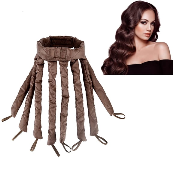 Heatless Curls Overnight Set Jumbo Velvet Hair Curlers to Sleep In, Soft Heatless Curling Rods for Long & Short Hair, Satin Flexi Rods for Salon-Quality Blowout Look