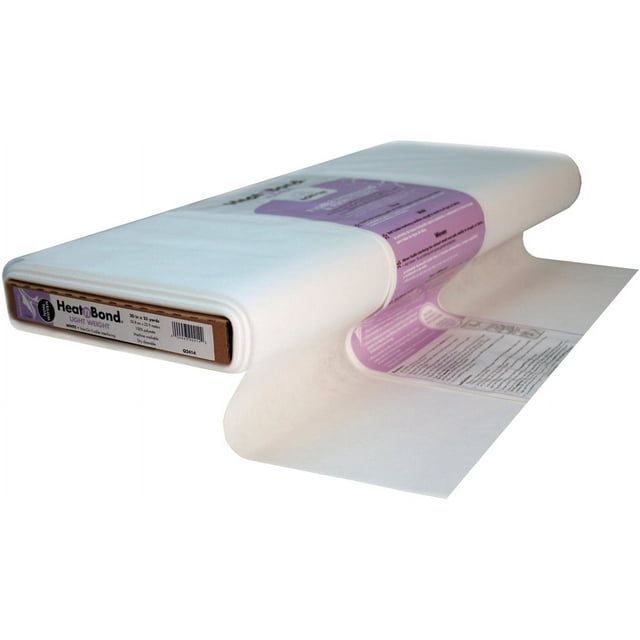 HeatnBond Fusible Light Weight NonWoven 20" Fabric Interfacing, White