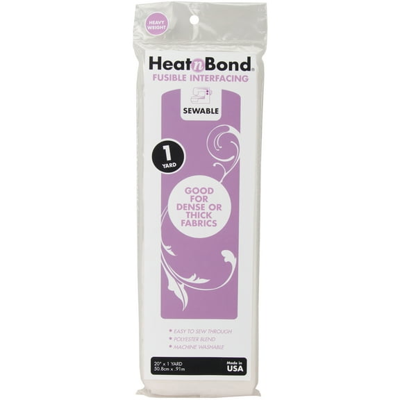 Heat N Bond Fusible Interfacing, 20in x 1yd