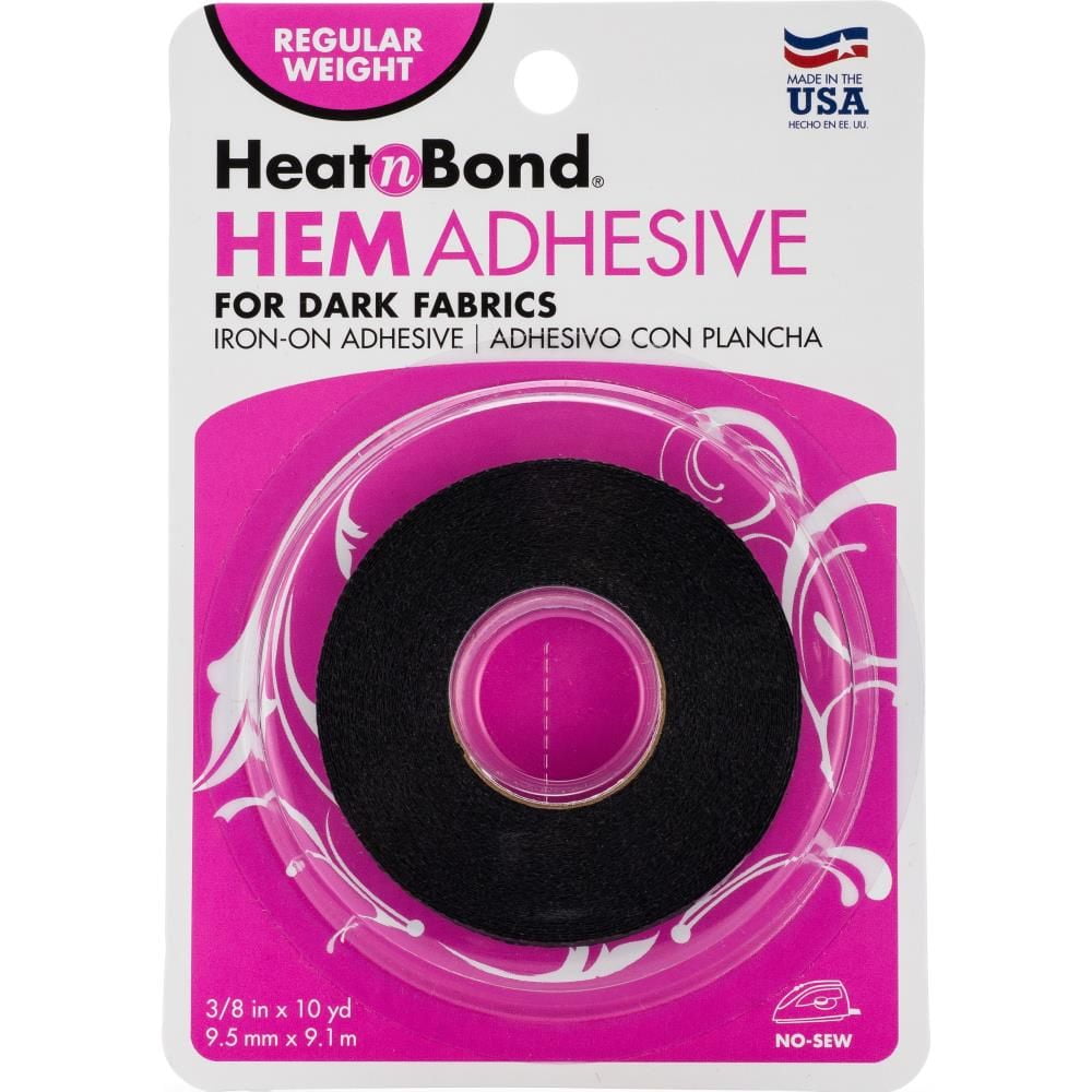 Iron-on Hemming Tape Fabric Fusing Tape Fusible Bonding Web Adhesive Tape  for Bonding Clothes Jeans Pants Collars, 100 Yards (3/8 Inches)