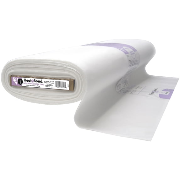 HeatnBond Non-Woven Craft Fusible Extra Firm Bolt-White 45"X25yd
