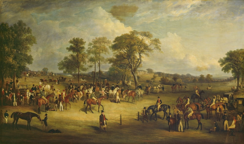 Heaton Park Races Canvas Art - (36 x 24)
