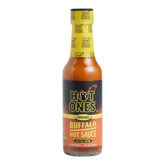 Heatonist Hot Ones Original Buffalo Hot Sauce 5 oz. Pack of 3