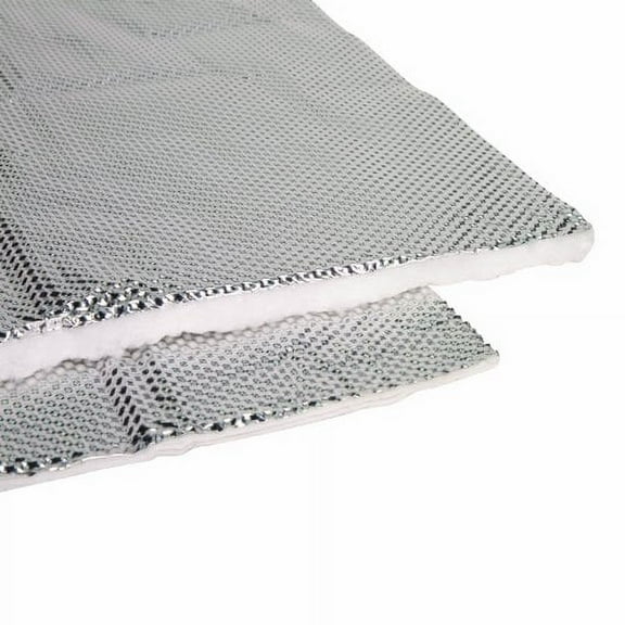 Heatshield Products 175115 Heatshield Armor 1/2" Thick x 18" Wide x 10' Long Exhaust Pipe Heat Shield,Silver/Aluminum