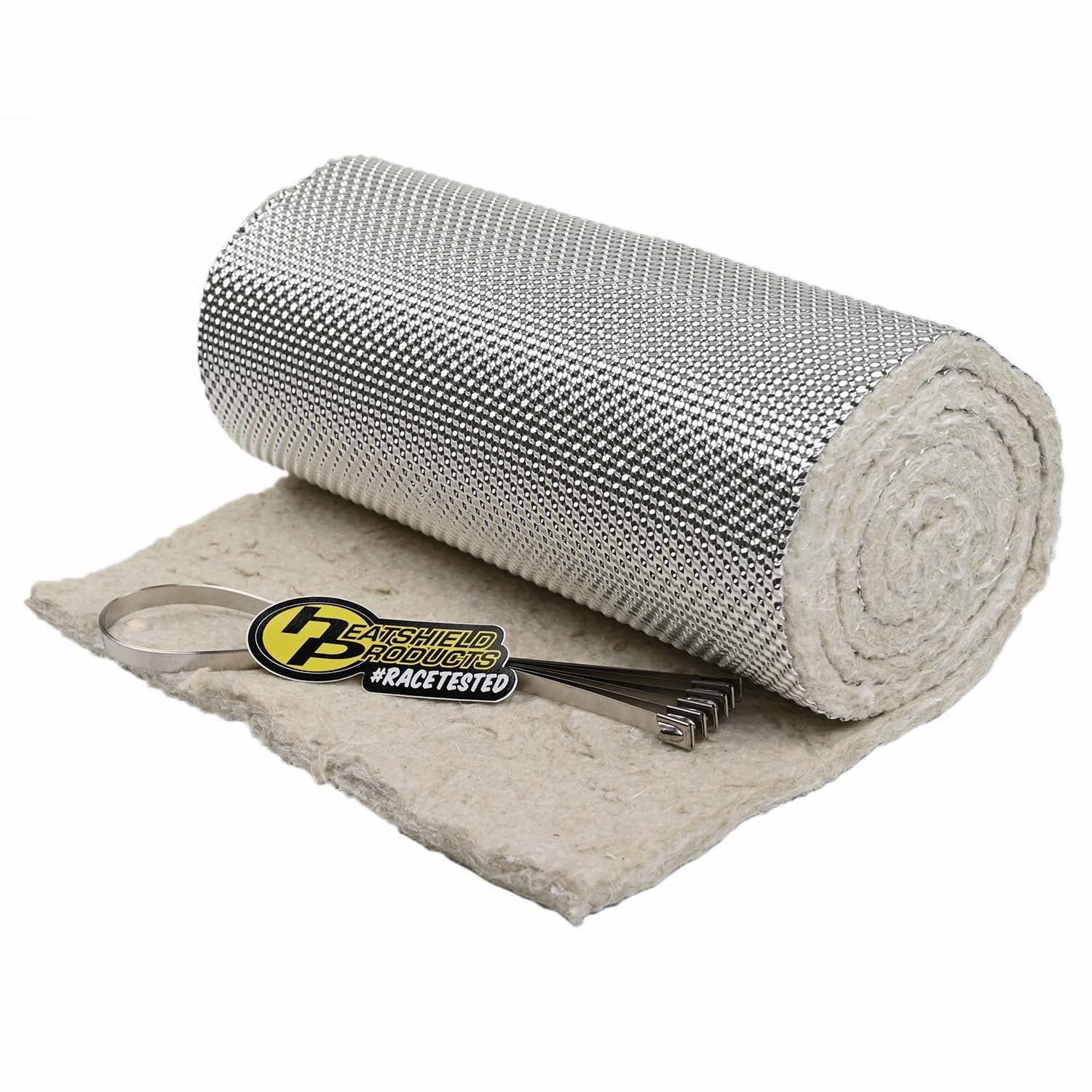 Heatshield Products Exhaust Pipe Heat Shield Armor Kit 1/2 Thick 1 Foot W X  5 - Walmart.com