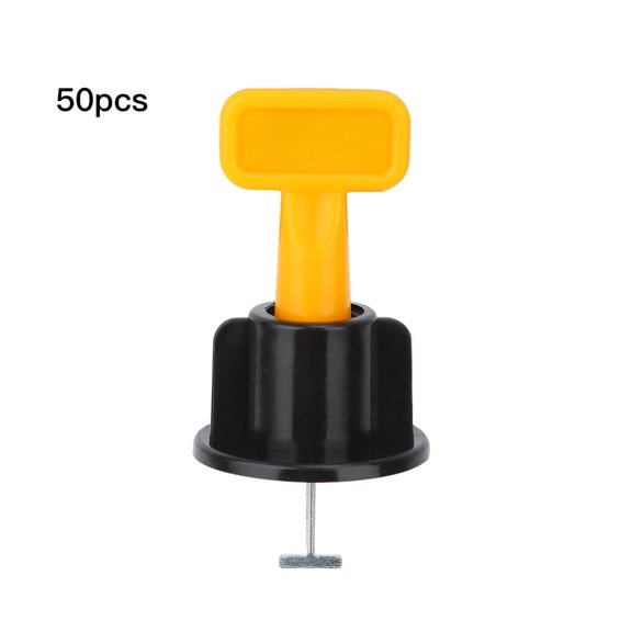 Heaveant Tile Leveler, 50pcs/set Reusable Tile Leveler Flat Ceramic Floor Wall Construction Tools Tiles Leveling Syste