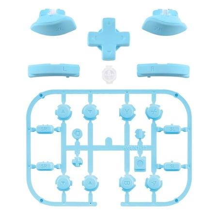 Heaven Blue D-pad ABXY Keys SR SL L R ZR ZL Trigger Replacement Kits for Nintendo Switch/OLED Joycon