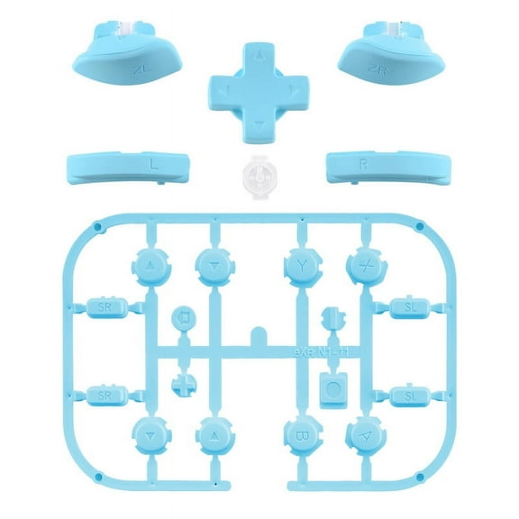 Heaven Blue D-pad ABXY Keys SR SL L R ZR ZL Trigger Replacement Kits for Nintendo Switch/OLED Joycon