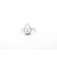 thumbnail image 1 of Heaven Crafts 925 Sterling Silver White Howlite Ring Boho Gypsy jewelry Handmade Statement Ring For Women, 1 of 5