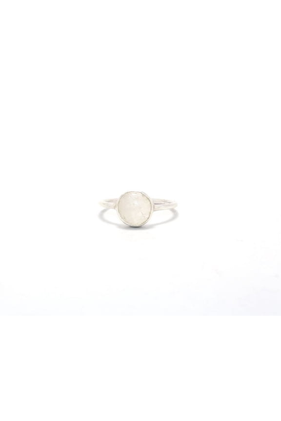 Crystal Quartz Ring Designer Handmade Ring All Time Wear Gift For Her