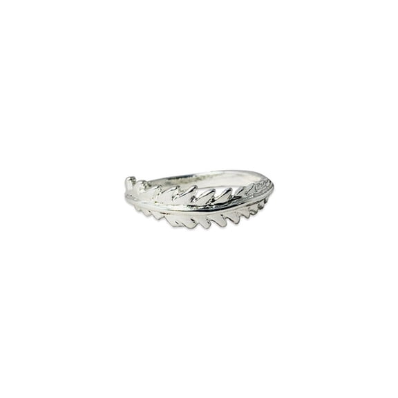 Heaven Crafts Leaf Design Ring 925 Sterling Silver Handmade Boho Dainty Design Gift For Her & Wife