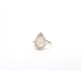 thumbnail image 1 of Heaven Crafts Pear Crystal Quartz Ring Handmade Jewelry Bridesmaid Gift 925 Sterling Silver Gift Item, 1 of 4