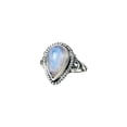 thumbnail image 1 of Heaven Crafts Pear Shape Moonstone Ring Sterling Silver 925 Promise Dainty Ring Gift For Her, 1 of 5