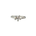 thumbnail image 1 of Heaven Crafts Star Shaped Ring Sterling Silver 925 Hammered Boho Ring For Women, 1 of 6