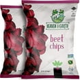 thumbnail image 1 of Heaven & Earth Beet Chips, 5oz 2 Pack, 1 of 5