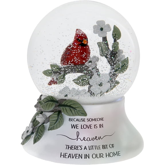 Pavilion Gift Company - Heaven In Our Home - LED Lit, 120mm Musical Water Globe