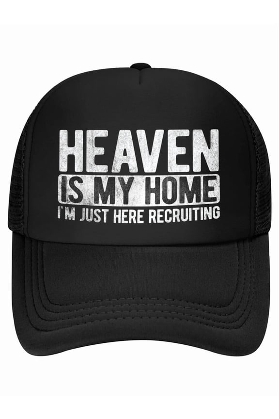 Heaven Is My Home Christian Religious Jesus Baseball Cap