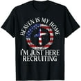 thumbnail image 1 of Heaven Is My Home I'm Just Here Recruiting Preacher Pastor T-Shirt, 1 of 4