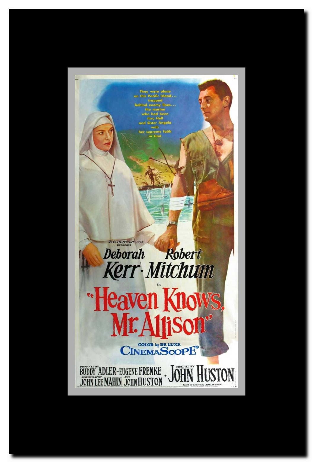Heaven Knows Mr. Allison Framed Movie Poster