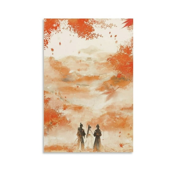 Heaven Official's Blessing Anime Poster (9) Canvas Art Poster and Wall Art Picture Print Modern Family bedroom Decor Posters 12x18inch(30x45cm)