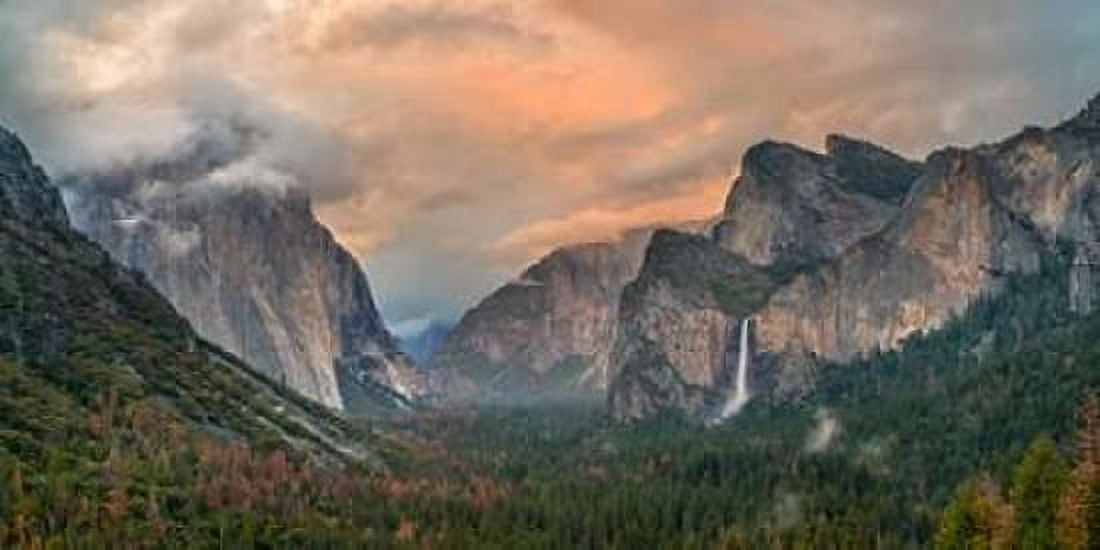 Heaven and Earth Canvas Art - Elizabeth Carmel (10 x 20)