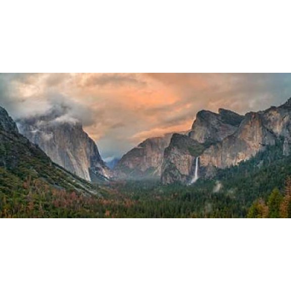 Heaven and Earth Canvas Art - Elizabeth Carmel (24 x 48)