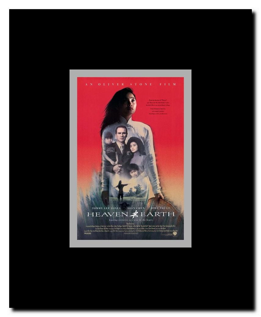 Heaven and Earth Framed Movie Poster