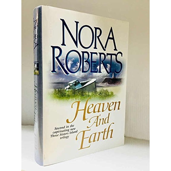 Pre-Owned Heaven and Earth (Three Sisters Island Trilogy, Book 2), by Nora Roberts, (Hardcover), Literature & Fiction, English