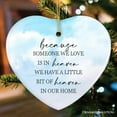 thumbnail image 1 of Heaven in Our Home Ornament, In Loving Memory Christmas Gift, 1 of 6