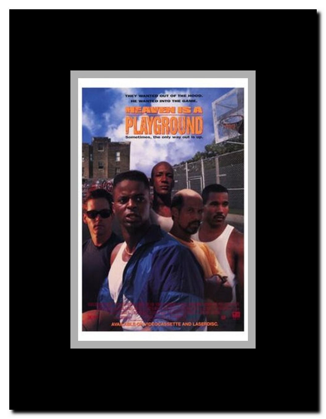 Heaven is a Playground Framed Movie Poster
