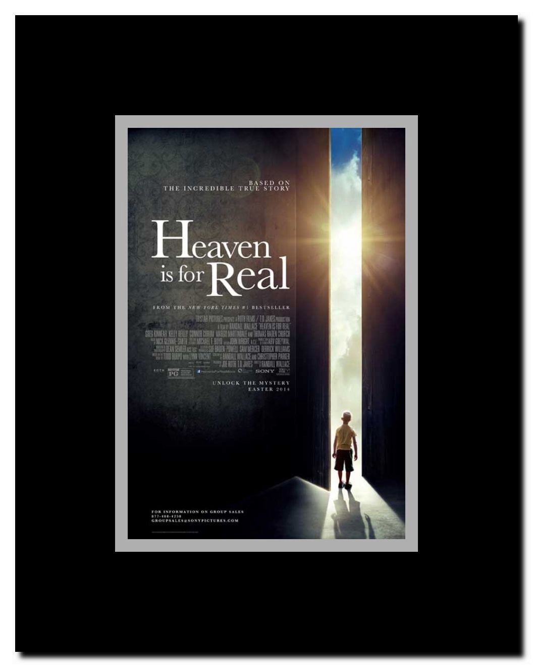 Heaven is for Real Framed Movie Poster
