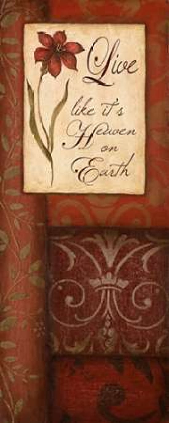Heaven on Earth Canvas Art - Tava Studios (10 x 20)